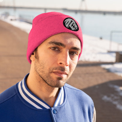 Pride Baseball Embroidered Knit Beanie