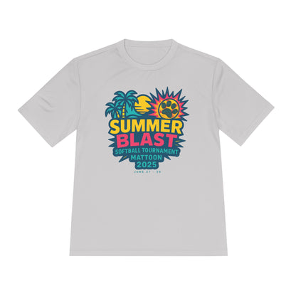 2025 Summer Blast Tournament (ADULT) Tee (ATHLETIC 100% POLYESTER)