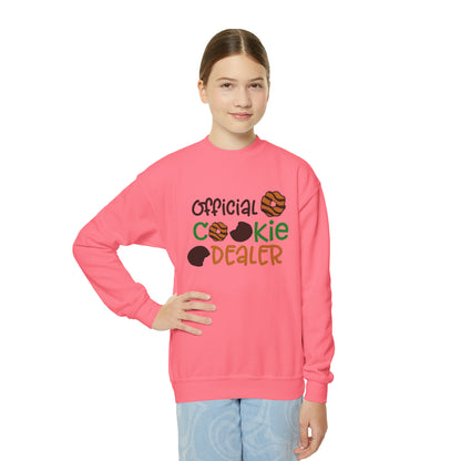 (Youth) "Official Cookie Dealer" Crewneck Sweatshirt