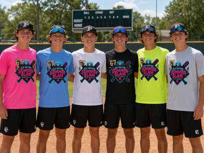 YOUTH - SIX SEVEN Summer Slam Tournament Tee - Athletic Style (Multiple Color Choices)