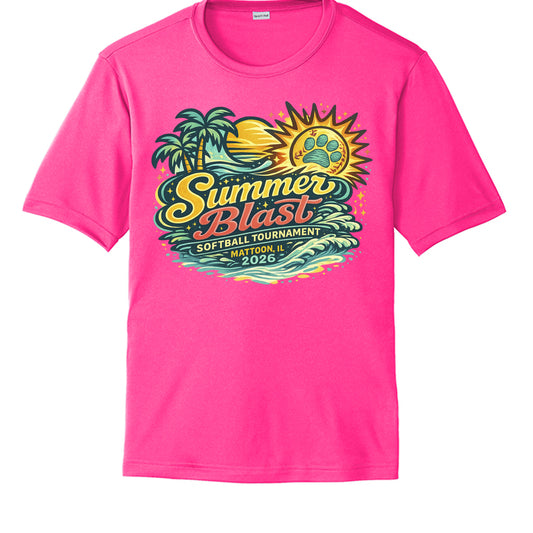 Neon Pink - ST350 - FRONT