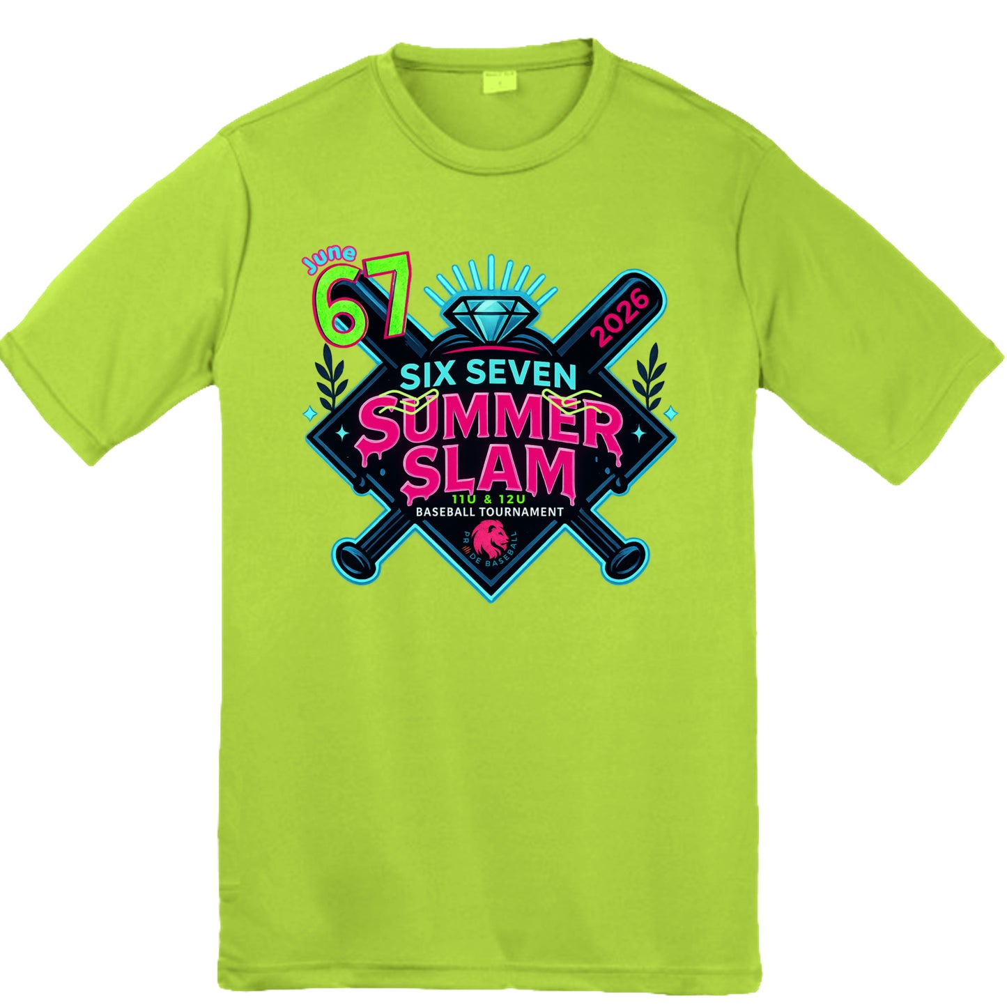 Neon Yellow - YST350 - FRONT