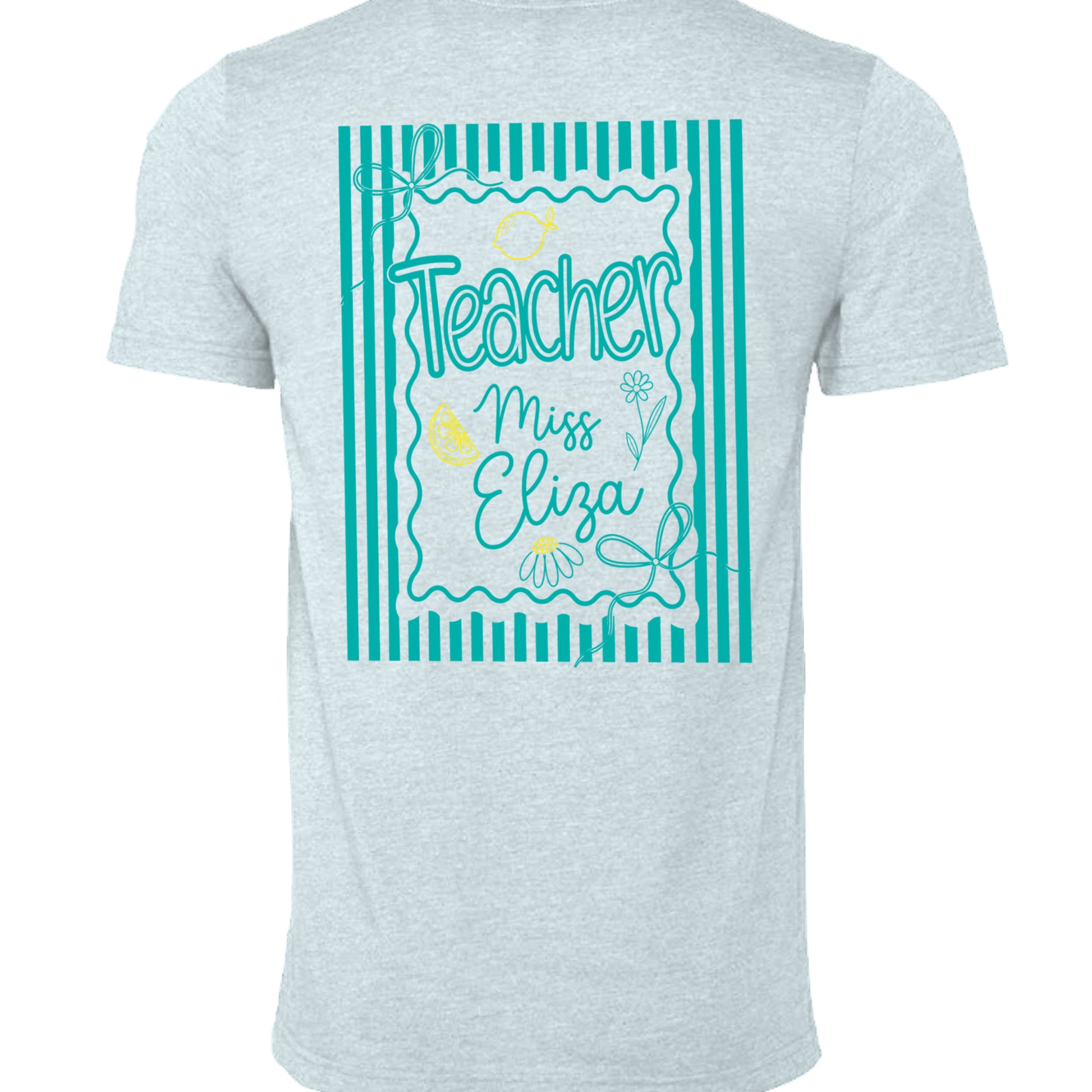 HEATHER ICE BLUE - 3001CVC - BACK