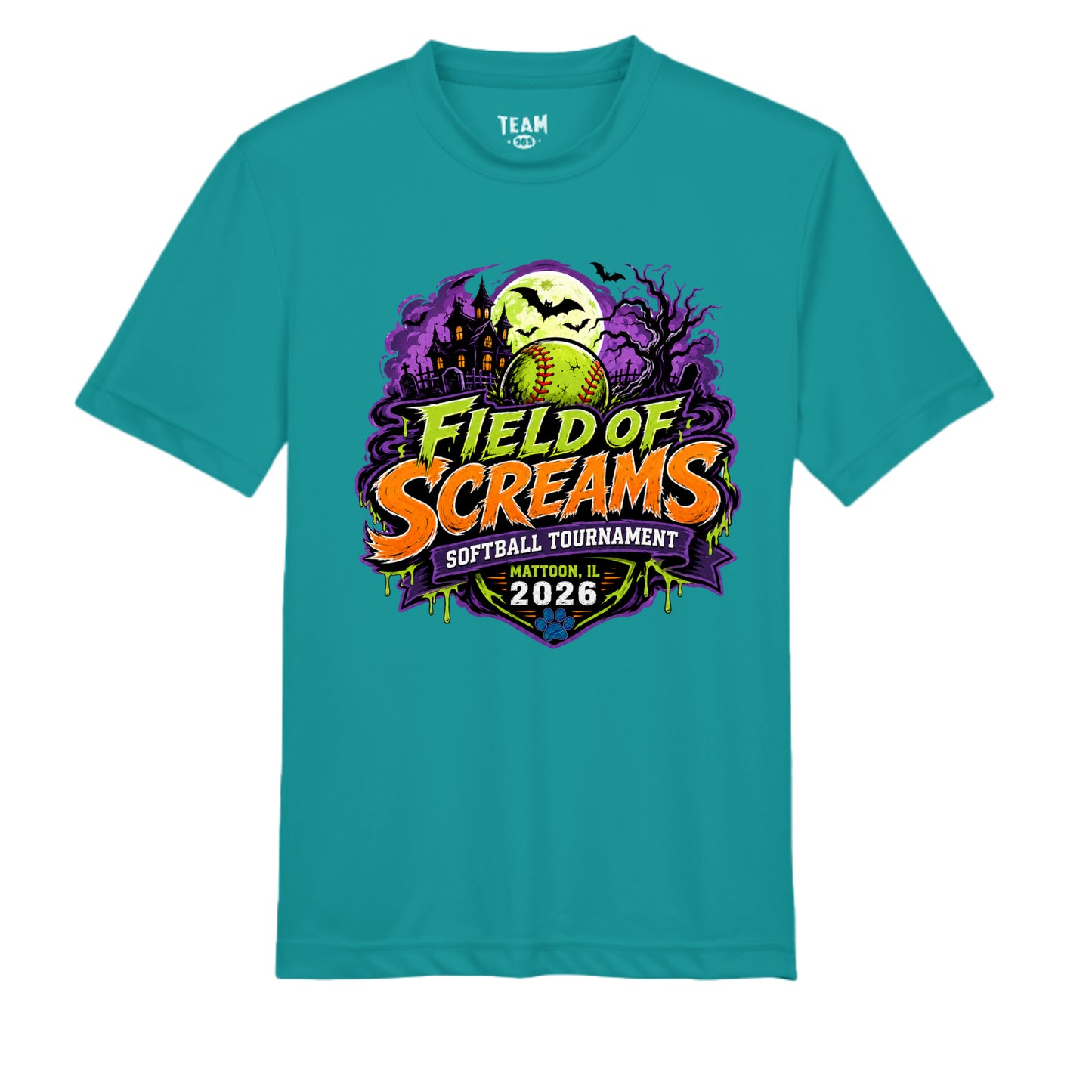 Clear Teal - TT11Y - FRONT